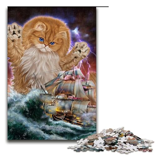 Puzzle 1000 Teile für Erwachsene Monster Titan Cat Kraken Puzzle Mitmachspiel Einzigartige Heimdekoration Und Geschenke 1000 PCS Puzzle 1000 Teile für Erwachsene Monster Titan Cat Kraken Puzzle Mitmachspiel Einzigartige Heimdekoration Und Geschenke 1000 PCS von mowenbingpeng