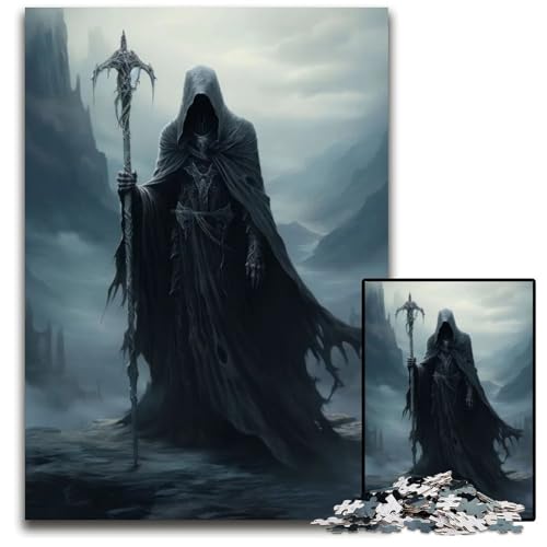 Puzzle 1000 Teile für Erwachsene geheimnisvoller Figurenkörper Holzpuzzle Denkspiel für Teenager 1000 Teile (75 x 50 cm) von mowenbingpeng