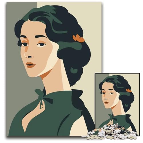 Puzzle 1000 Teile für Erwachsene und Frauen zum Ausmalen Holzpuzzle Denksportspiel für Teenager 1000 Teile (38 x 26 cm) von mowenbingpeng
