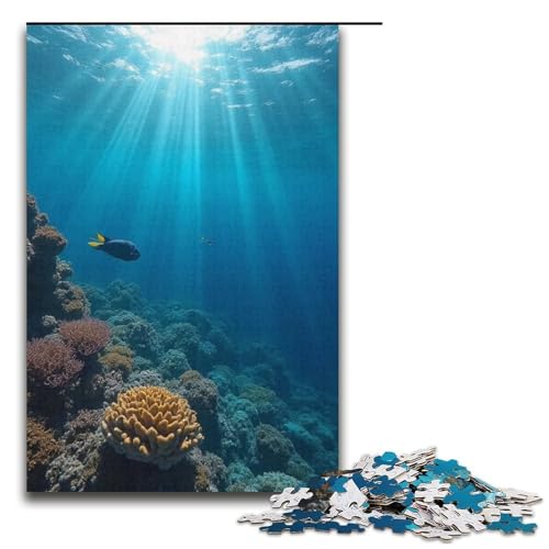 Puzzle | Puzzle für Erwachsene und Kinder 1000 Teile Holzpuzzle Stressabbau Intelligenz Lernspielzeug 1000 Teile von mowenbingpeng