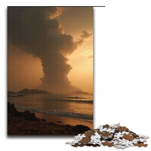 Puzzle | Puzzle für Erwachsene und Kinder 1000 Teile Holzpuzzle Stressabbau Intelligenz Lernspielzeug 1000 Teile von mowenbingpeng