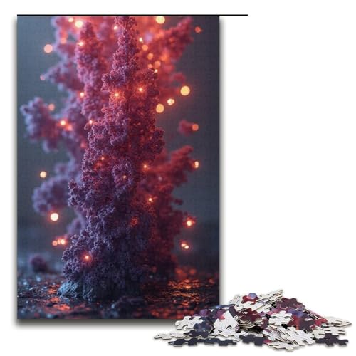 Puzzle Streamer 1000 Teile Holzpuzzle für Erwachsene und Kinder ab 12 Jahren Familienspaß-Puzzle 1000 Teile (38 x 26 cm) von mowenbingpeng