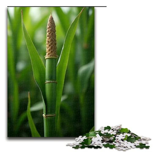 Puzzle Zuckerrohr 1000 Teile Holzpuzzle für Erwachsene und Kinder ab 12 Jahren Familienspaß-Puzzle 1000 Teile (75 x 50 cm) von mowenbingpeng