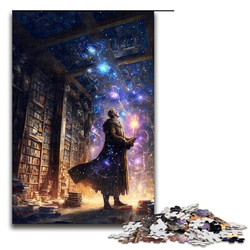 Puzzle für Erwachsene, 1000 Teile, Milchstraßen-Magier-Puzzle, Holzpuzzle, Lernspiel, Herausforderungsspielzeug, 1000 Teile Puzzle für Erwachsene, 1000 Teile, Milchstraßen-Magier-Puzzle, Holzpuzzle, Lernspiel, Herausforderungsspielzeug, 1000 Teile von mowenbingpeng