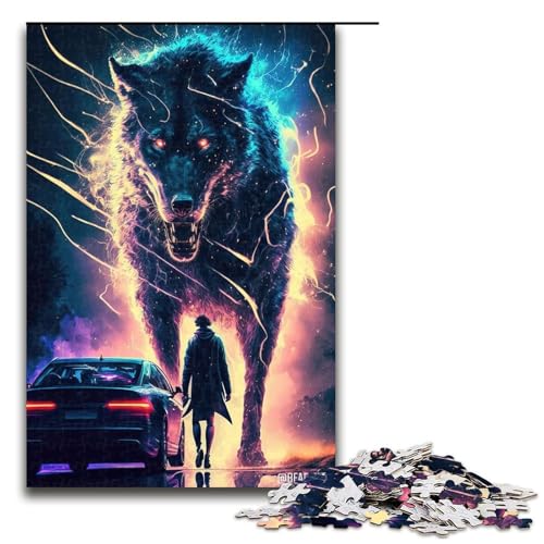 Puzzle für Erwachsene, 1000 Teile, Mutant Wolf, Geburtstagsgeschenk, Geschenke für Teenager ab 14 Jahren, 1000 Teile Puzzle für Erwachsene, 1000 Teile, Mutant Wolf, Geburtstagsgeschenk, Geschenke für Teenager ab 14 Jahren, 1000 Teile von mowenbingpeng