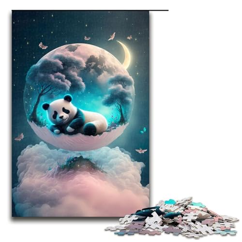 Puzzle für Erwachsene, 1000 Teile, Panda-Traum, Heimdekoration, Puzzle-Spielzeug, Geschenk für die ganze Familie, 1000 Teile von mowenbingpeng