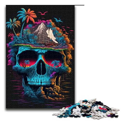 Puzzle für Erwachsene, 1000 Teile, Skull Island, Puzzle, Lernspiele für Zuhause, DIY-Spielzeug, tolles Geschenk für Spiele, 1000 Teile Puzzle für Erwachsene, 1000 Teile, Skull Island, Puzzle, Lernspiele für Zuhause, DIY-Spielzeug, tolles Geschenk für Spiele, 1000 Teile von mowenbingpeng