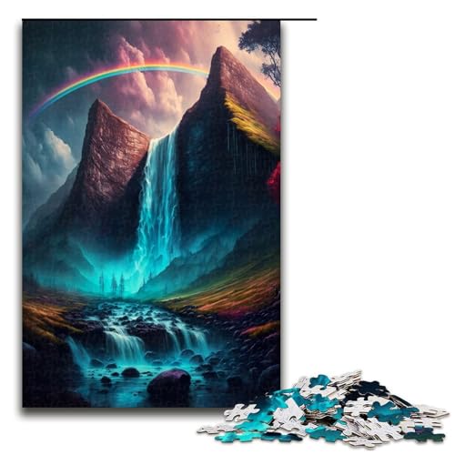 Puzzle für Erwachsene, 1000 Teile, magischer Wasserfall, Puzzle, Lernspiele für Zuhause, DIY-Spielzeug, tolles Geschenk für Spiele, 1000 Teile Puzzle für Erwachsene, 1000 Teile, magischer Wasserfall, Puzzle, Lernspiele für Zuhause, DIY-Spielzeug, tolles Geschenk für Spiele, 1000 Teile von mowenbingpeng