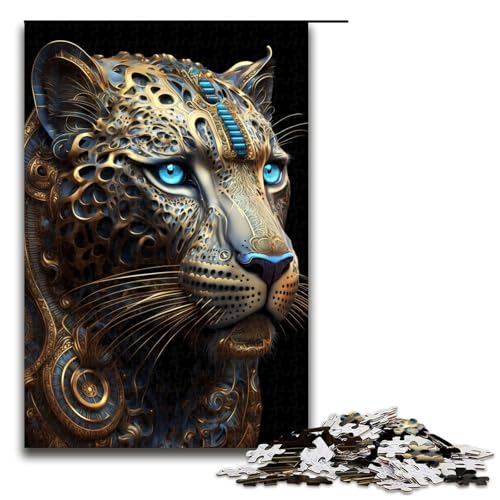 Puzzle für Erwachsene, 1000 Teile, mystischer kosmischer Leopard, Puzzle, Lernspiele für Zuhause, DIY-Spielzeug, tolles Geschenk für Spiele, 1000 Teile Puzzle für Erwachsene, 1000 Teile, mystischer kosmischer Leopard, Puzzle, Lernspiele für Zuhause, DIY-Spielzeug, tolles Geschenk für Spiele, 1000 Teile von mowenbingpeng