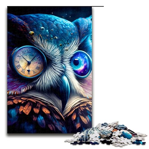 Puzzle für Erwachsene, Eule, 1000 Teile, Holzpuzzle für Kinder ab 12 Jahren, Lernspielzeug, 1000 Teile Puzzle für Erwachsene, Eule, 1000 Teile, Holzpuzzle für Kinder ab 12 Jahren, Lernspielzeug, 1000 Teile von mowenbingpeng