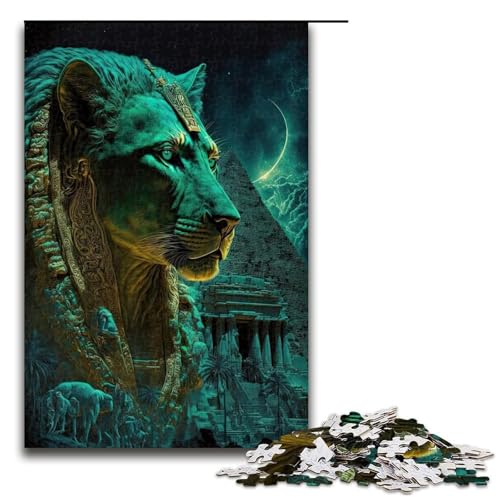 Puzzle für Erwachsene, Fabelwesen, 1000 Teile, Holzpuzzle für Kinder ab 12 Jahren, anspruchsvolles Spiel, 1000 Teile Puzzle für Erwachsene, Fabelwesen, 1000 Teile, Holzpuzzle für Kinder ab 12 Jahren, anspruchsvolles Spiel, 1000 Teile von mowenbingpeng