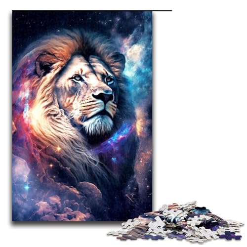 Puzzle für Erwachsene, Löwe, 1000 Teile, Holzpuzzle für Erwachsene und Kinder ab 12 Jahren, 1000 Teile Puzzle für Erwachsene, Löwe, 1000 Teile, Holzpuzzle für Erwachsene und Kinder ab 12 Jahren, 1000 Teile von mowenbingpeng
