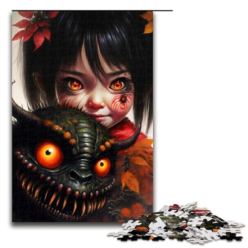 Puzzle für Erwachsene, Manga-Teufel, 1000 Teile, Holzpuzzle für Erwachsene und Kinder ab 12 Jahren, Lernspielzeug, 1000 Teile Puzzle für Erwachsene, Manga-Teufel, 1000 Teile, Holzpuzzle für Erwachsene und Kinder ab 12 Jahren, Lernspielzeug, 1000 Teile von mowenbingpeng