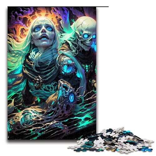 Puzzle für Erwachsene, Mutanten-Skelett, 1000 Teile, Holzpuzzle für Kinder ab 12 Jahren, Lernspielzeug, 1000 Teile Puzzle für Erwachsene, Mutanten-Skelett, 1000 Teile, Holzpuzzle für Kinder ab 12 Jahren, Lernspielzeug, 1000 Teile von mowenbingpeng