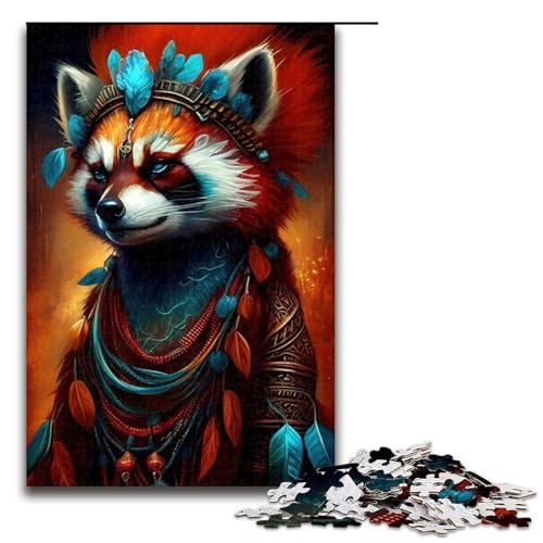 Puzzle für Erwachsene, Panda, Aquarelltier, 1000 Teile, Holzpuzzle für Erwachsene und Kinder ab 12 Jahren, Lernspielzeug, 1000 Teile Puzzle für Erwachsene, Panda, Aquarelltier, 1000 Teile, Holzpuzzle für Erwachsene und Kinder ab 12 Jahren, Lernspielzeug, 1000 Teile von mowenbingpeng