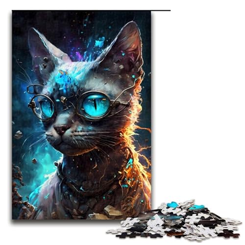 Puzzle für Erwachsene, Siamkatze, 1000 Teile, Holzpuzzle für Kinder ab 12 Jahren, anspruchsvolles Spiel, 1000 Teile Puzzle für Erwachsene, Siamkatze, 1000 Teile, Holzpuzzle für Kinder ab 12 Jahren, anspruchsvolles Spiel, 1000 Teile von mowenbingpeng