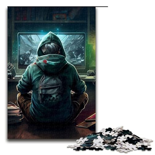 Puzzle für Erwachsene, Wohnen im Innenbereich, Spielen, 1000-teiliges Holzpuzzle für Kinder ab 12 Jahren, Lernspielzeug, 1000 Teile Puzzle für Erwachsene, Wohnen im Innenbereich, Spielen, 1000-teiliges Holzpuzzle für Kinder ab 12 Jahren, Lernspielzeug, 1000 Teile von mowenbingpeng