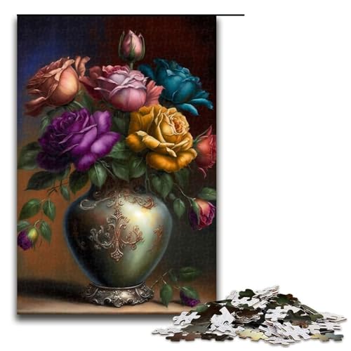 Puzzle für Erwachsene, faszinierende Blütenblätter, 1000 Teile, Holzpuzzle für Kinder ab 12 Jahren, Lernspielzeug, 1000 Teile Puzzle für Erwachsene, faszinierende Blütenblätter, 1000 Teile, Holzpuzzle für Kinder ab 12 Jahren, Lernspielzeug, 1000 Teile von mowenbingpeng
