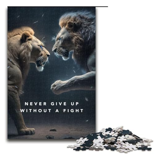 Puzzle für Erwachsene „Gib Niemals die Motivation auf“, 1000 Teile, Holzpuzzle für Erwachsene und Kinder ab 12 Jahren, Lernspielzeug, 1000 Teile Puzzle für Erwachsene „Gib Niemals die Motivation auf“, 1000 Teile, Holzpuzzle für Erwachsene und Kinder ab 12 Jahren, Lernspielzeug, 1000 Teile von mowenbingpeng