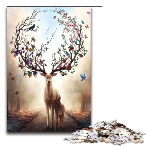 Puzzle für Erwachsene „Jahreszeitenwechsel“, 1000 Teile, Holzpuzzle für Kinder ab 12 Jahren, Lernspielzeug, 1000 Teile Puzzle für Erwachsene „Jahreszeitenwechsel“, 1000 Teile, Holzpuzzle für Kinder ab 12 Jahren, Lernspielzeug, 1000 Teile von mowenbingpeng