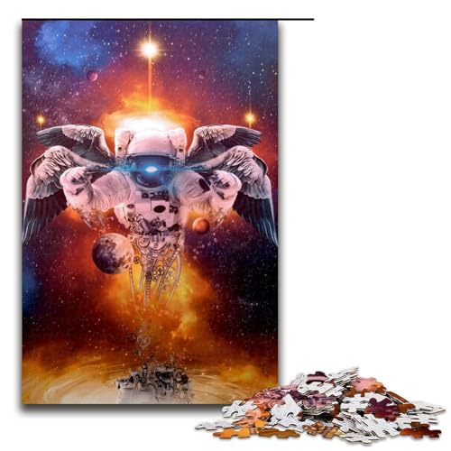 Puzzle für Erwachsene „Magie des Weltraums“, 1000-teiliges Holzpuzzle für Kinder ab 12 Jahren, Lernspielzeug, 1000 Teile Puzzle für Erwachsene „Magie des Weltraums“, 1000-teiliges Holzpuzzle für Kinder ab 12 Jahren, Lernspielzeug, 1000 Teile von mowenbingpeng