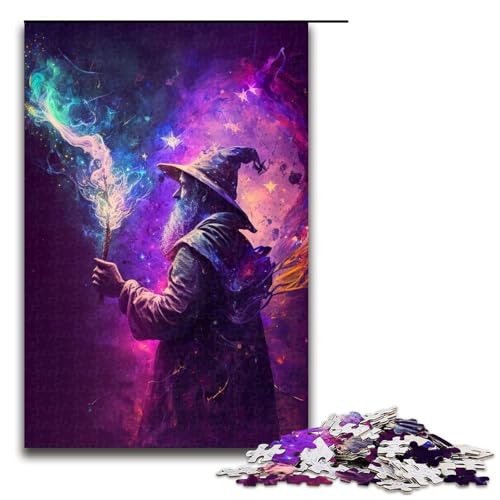 Puzzle für Erwachsene „Magier der Kunst“, 1000-teiliges Holzpuzzle für Kinder ab 12 Jahren, Lernspielzeug, 1000 Teile Puzzle für Erwachsene „Magier der Kunst“, 1000-teiliges Holzpuzzle für Kinder ab 12 Jahren, Lernspielzeug, 1000 Teile von mowenbingpeng