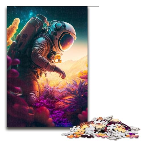 Puzzle für Erwachsene „Mission im Weltraum“, 1000 Teile, Holzpuzzle für Kinder ab 12 Jahren, anspruchsvolles Spiel, 1000 Teile Puzzle für Erwachsene „Mission im Weltraum“, 1000 Teile, Holzpuzzle für Kinder ab 12 Jahren, anspruchsvolles Spiel, 1000 Teile von mowenbingpeng