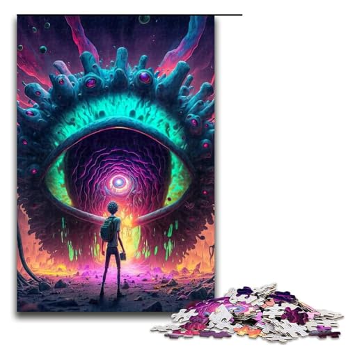 Puzzle für Erwachsene „Monster World“ 1000 Teile Holzpuzzle für Erwachsene und Kinder ab 12 Jahren 1000 PCS Puzzle für Erwachsene „Monster World“ 1000 Teile Holzpuzzle für Erwachsene und Kinder ab 12 Jahren 1000 PCS von mowenbingpeng