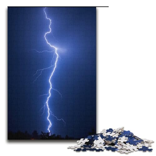Puzzle für Erwachsene 1000 Teile Aufgehende Sonne Holzpuzzle Lernspiel Herausforderungsspielzeug 1000 Teile (38 x 26 cm) von mowenbingpeng