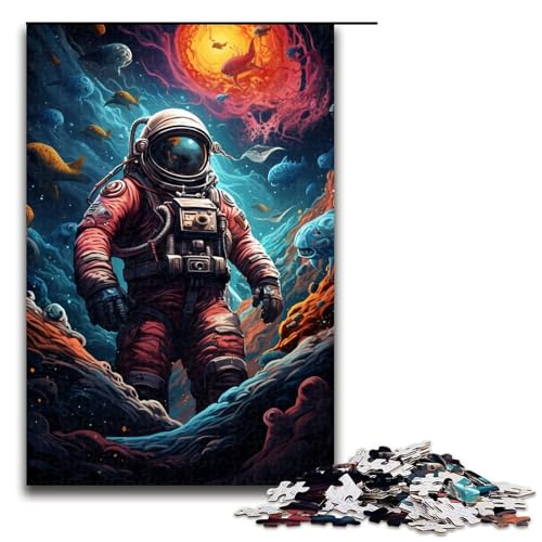 Puzzle für Erwachsene 1000 Teile Begegnung mit Wundern Holzpuzzle 1000 Teile (75 x 50 cm) von mowenbingpeng