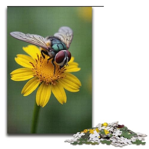 Puzzle für Erwachsene 1000 Teile Blumen-Wertschätzung Holzpuzzle für Kinder Lernspiel 1000 Teile (38 x 26 cm) von mowenbingpeng