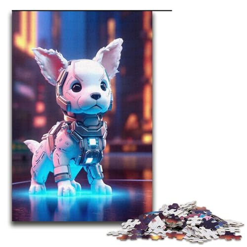 Puzzle für Erwachsene 1000 Teile Cuteness Unleashed Papierpuzzle für Kinder Lernspiel 1000 Teile (38 x 26 cm) von mowenbingpeng