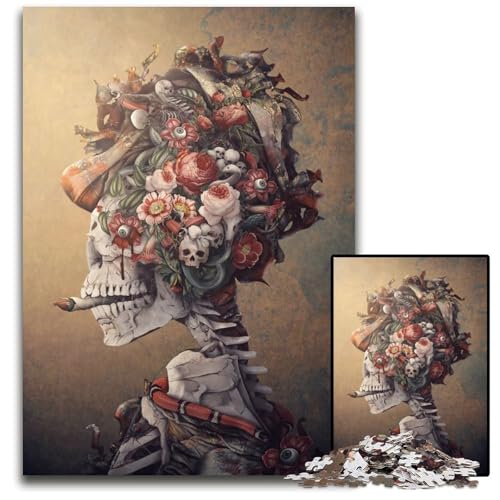 Puzzle für Erwachsene 1000 Teile Eyes of Poisonb Puzzles für Erwachsene perfekt für Familienfeiern Geburtstage Feiertage 1000 Teile (75 x 50 cm) von mowenbingpeng