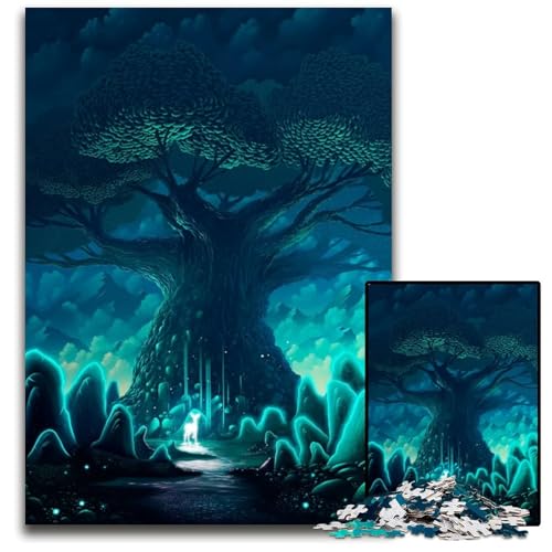 Puzzle für Erwachsene 1000 Teile KristallbaumPuzzle für Erwachsene Lernspielzeug für Jugendliche HeimbüroDekor 1000 Teile (75 x 50 cm) von mowenbingpeng