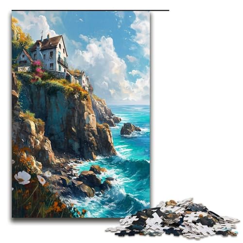 Puzzle für Erwachsene 1000 Teile Living The Country Life Puzzlespiele Spielzeug Geschenk geeignet als Schreibtischdekoration 1000 Teile (75 x 50 cm) von mowenbingpeng