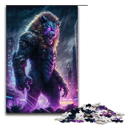Puzzle für Erwachsene 1000 Teile Löwe Mensch Holzpuzzle für Kinder Lernspiel 1000 PCS Puzzle für Erwachsene 1000 Teile Löwe Mensch Holzpuzzle für Kinder Lernspiel 1000 PCS von mowenbingpeng