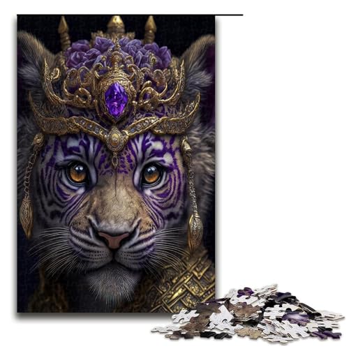 Puzzle für Erwachsene 1000 Teile Löwen Puzzle Geburtstagsgeschenk für Teenager ab 14 Jahren 1000 Teile (75 x 50 cm) von mowenbingpeng