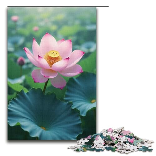 Puzzle für Erwachsene 1000 Teile Lotuswind Holzpuzzle für Kinder Lernspiel 1000 Teile (38 x 26 cm) von mowenbingpeng