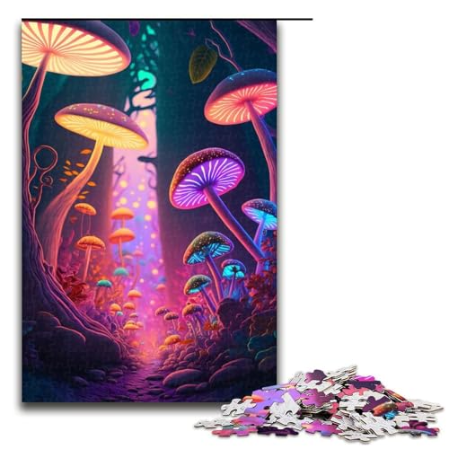 Puzzle für Erwachsene 1000 Teile Mad Mushrooms Holzpuzzle für Kinder Lernspiel 1000 PCS Puzzle für Erwachsene 1000 Teile Mad Mushrooms Holzpuzzle für Kinder Lernspiel 1000 PCS von mowenbingpeng