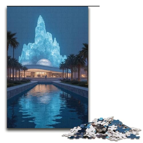 Puzzle für Erwachsene 1000 Teile Mirage Puzzles Spiel Spielzeug Lustig 1000 PCS (38x26cm) von mowenbingpeng