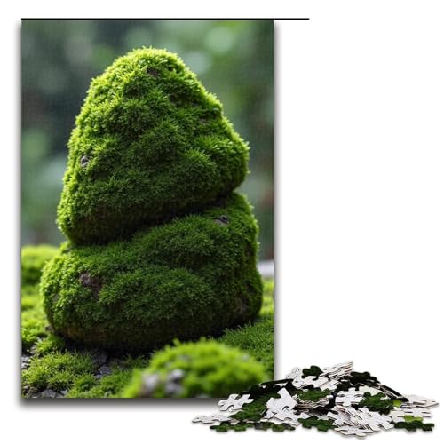 Puzzle für Erwachsene 1000 Teile Moosstein-Puzzle Geburtstagsgeschenk für Teenager ab 14 Jahren 1000 Teile (75 x 50 cm) von mowenbingpeng