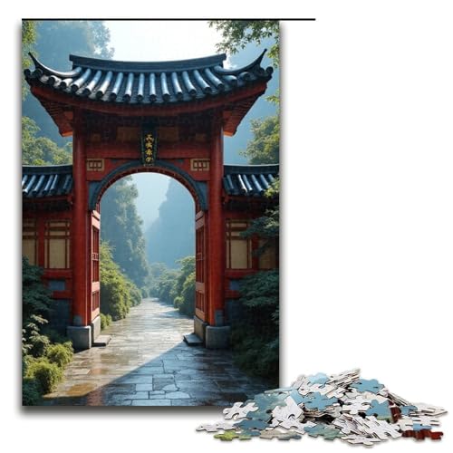 Puzzle für Erwachsene 1000 Teile Nantianmen-Puzzle Geburtstagsgeschenk für Teenager ab 14 Jahren 1000 Teile (75 x 50 cm) von mowenbingpeng