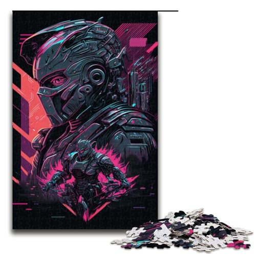 Puzzle für Erwachsene 1000 Teile Neon Warrior Holzpuzzle für Kinder Lernspiel 1000 PCS Puzzle für Erwachsene 1000 Teile Neon Warrior Holzpuzzle für Kinder Lernspiel 1000 PCS von mowenbingpeng