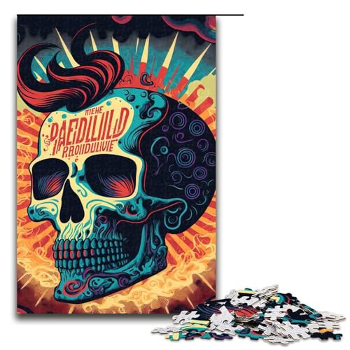 Puzzle für Erwachsene 1000 Teile Neonlandschaft () Familien-Holzpuzzle Lernspiel Herausforderungsspielzeug 1000 PCS von mowenbingpeng
