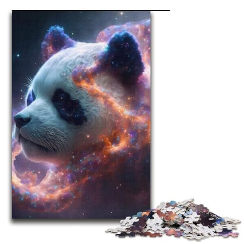 Puzzle für Erwachsene 1000 Teile Panda-Puzzle Lernspiele für Zuhause DIY-Spielzeug tolles Geschenk für Spiele 1000 Teile (38 x 26 cm) von mowenbingpeng