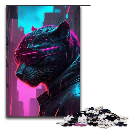 Puzzle für Erwachsene 1000 Teile Panther Holzpuzzle für Kinder Lernspiel 1000 PCS Puzzle für Erwachsene 1000 Teile Panther Holzpuzzle für Kinder Lernspiel 1000 PCS von mowenbingpeng
