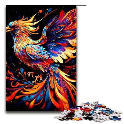 Puzzle für Erwachsene 1000 Teile Phoenix Puzzles Spiel Spielzeug Lustige 1000 PCS von mowenbingpeng