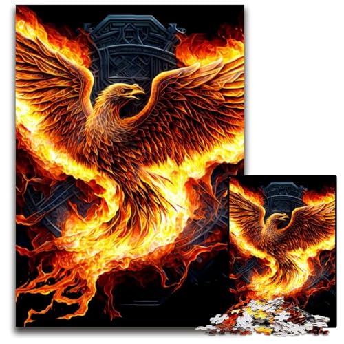 Puzzle für Erwachsene 1000 Teile PhoenixPuzzles für Erwachsene Lernspielzeug für Jugendliche HeimbüroDekoration 1000 Teile (75 x 50 cm) von mowenbingpeng