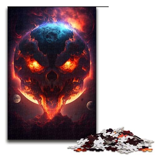 Puzzle für Erwachsene 1000 Teile Planet der Teufelsfamilie Holzpuzzle Lernspiel Herausforderungsspielzeug 1000 PCS Puzzle für Erwachsene 1000 Teile Planet der Teufelsfamilie Holzpuzzle Lernspiel Herausforderungsspielzeug 1000 PCS von mowenbingpeng