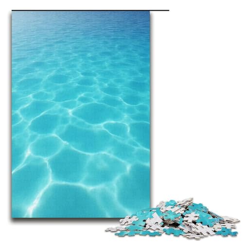 Puzzle für Erwachsene 1000 Teile Puzzle für Erwachsene klares Wasser 1000-teiliges Puzzlespiel von mowenbingpeng